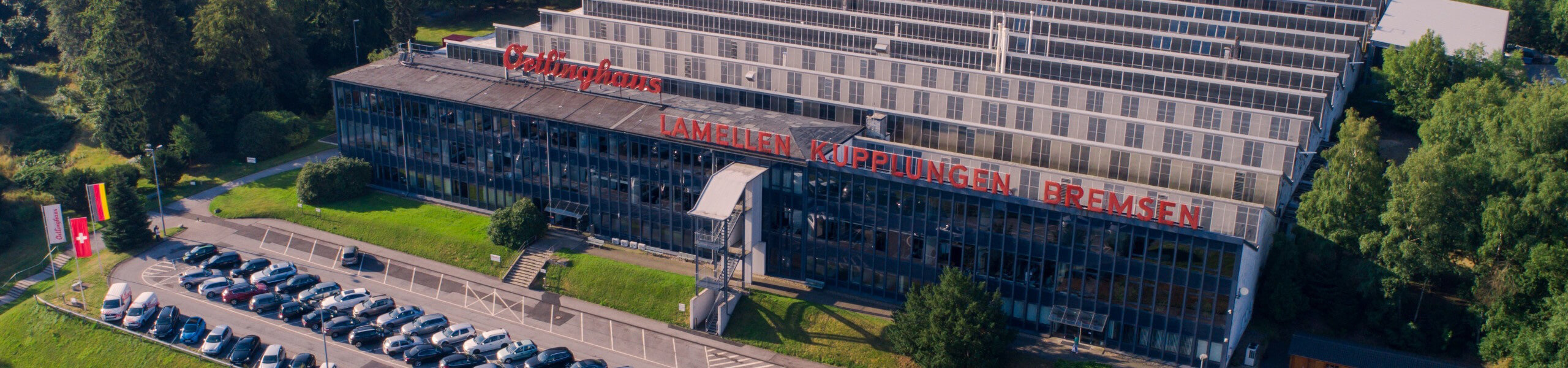 Luftbild vom Unternehmen Ortlinghaus in Wermeskirchen